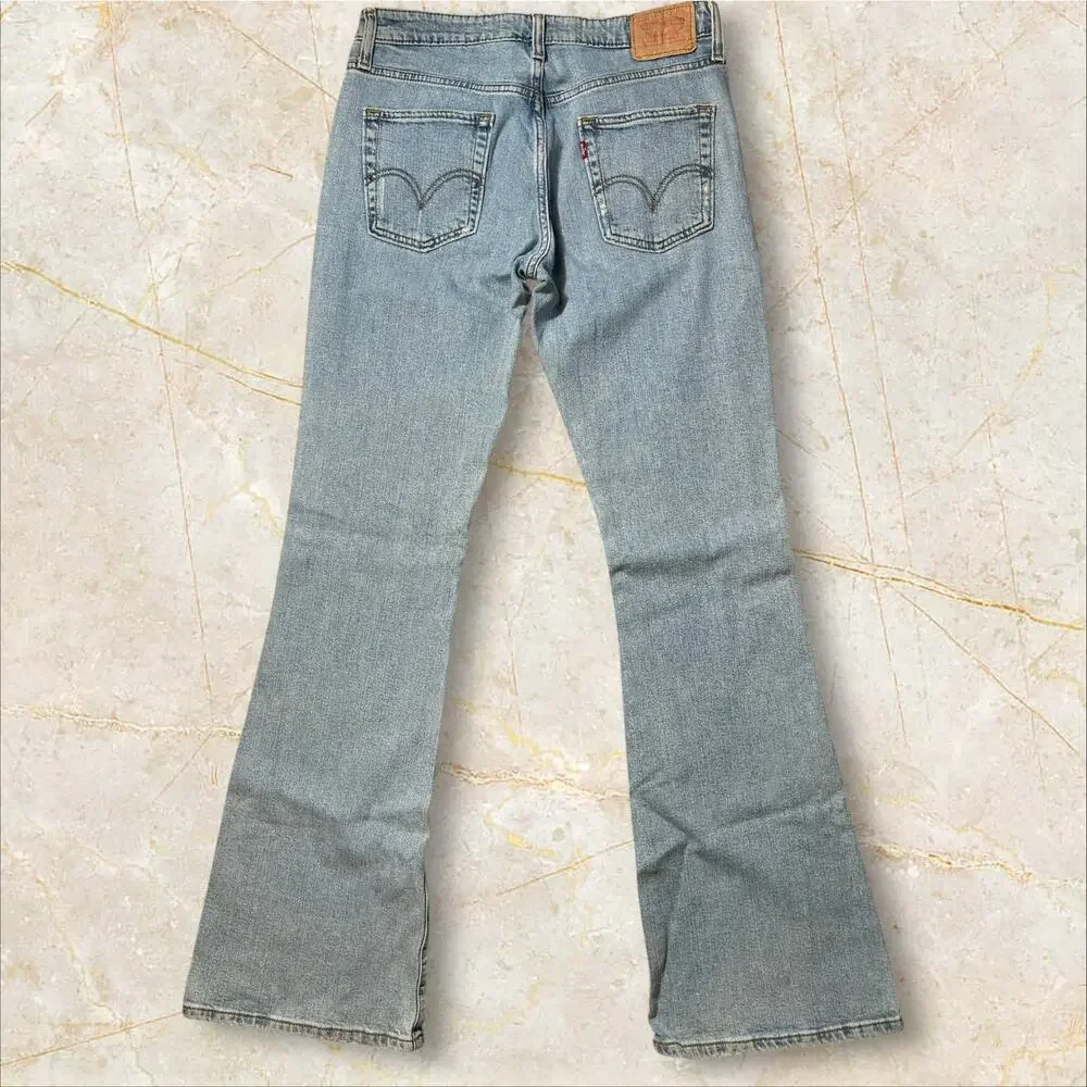 Levi's 519 Faded Flare Jeans 31x34 (#008) - Picture 4 of 4